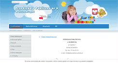 Desktop Screenshot of pp6szczedrzyk.ozimek.pl